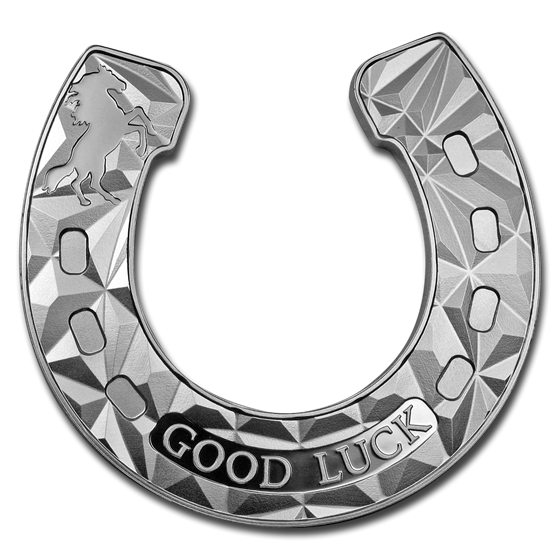 2018 Republic of Cameroon 3 oz Silver Horseshoe Shape (No Pkg) 2018 Republic of Cameroon 3 oz Silver Horseshoe Shape (No Pkg)